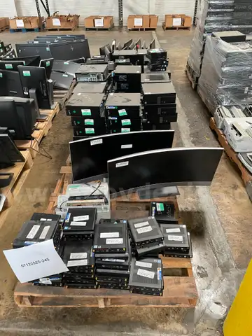 Lot of CPUs and Monitors