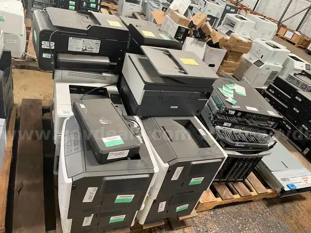 Lots of CPUs, Printers, and Switches