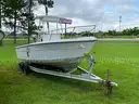Yamaha Powered Power Boat with Trailer