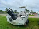 Yamaha Powered Power Boat with Trailer