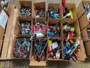 LOT OF HAND TOOLS, KNIVES &#x26; CORK SCREWS