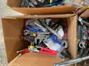 LOT OF HAND TOOLS, KNIVES &#x26; CORK SCREWS