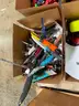 LOT OF KNIVES, MULTI-TOOLS &#x26; SCISSORS