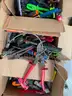 LOT OF HAND TOOLS, KNIVES &#x26; CORK SCISSORS