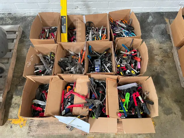 LOT OF HAND TOOLS, KNIVES &#x26; CORK SCISSORS