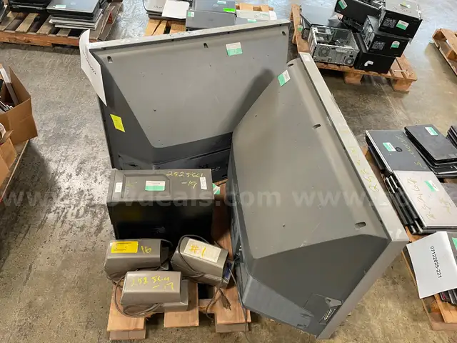 Lot of Televisions and Date/Time Stamps