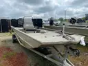 Lowe Roughneck Aluminum Fishing Boat, Mercury Outboard, Trailer Included