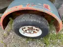 LOT OF A 4-WHEELER AND TRAILER
