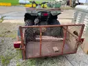 LOT OF A 4-WHEELER AND TRAILER