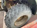 LOT OF A 4-WHEELER AND TRAILER