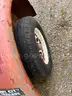 LOT OF A 4-WHEELER AND TRAILER