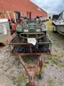 LOT OF A 4-WHEELER AND TRAILER