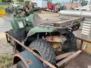 LOT OF A 4-WHEELER AND TRAILER