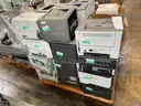 Lot of Mailing Machines, Printers, and Various Office Equipment