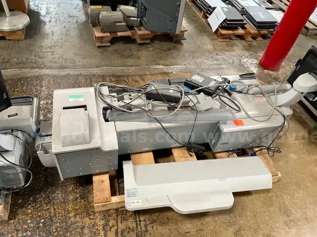 Lot of Mailing Machines, Printers, and Various Office Equipment