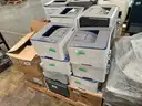 Lot of Mailing Machines, Printers, and Various Office Equipment