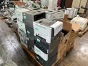 Lot of Mailing Machines, Printers, and Various Office Equipment