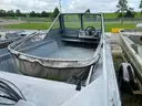 Aluminum Boat with Mercury Outboard and EZ Loader Trailer