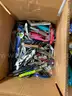 LOT OF KNIVES, KITCHEN UTENSILS &#x26; HAND TOOLS