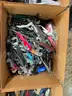 LOT OF KNIVES, KITCHEN UTENSILS &#x26; HAND TOOLS