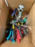 LOT OF KNIVES, KITCHEN UTENSILS &#x26; HAND TOOLS