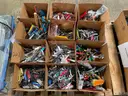 LOT OF KNIVES, KITCHEN UTENSILS &#x26; HAND TOOLS