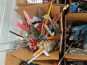 LOT OF HAND TOOLS, KNIVES &#x26; CORK SCREWS