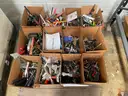 LOT OF HAND TOOLS, KNIVES &#x26; CORK SCREWS