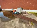 LOT OF SCRAP METAL (1) WASHER CLOTHES (COMMERCIAL)--