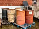 LOT OF SCRAP METAL (1) WASHER CLOTHES (COMMERCIAL)--