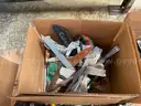 LOT OF HAND TOOLS, SCISSORS, MULTI-TOOLS &#x26; KNIVES