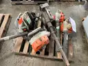 Lot of Leaf Blowers