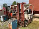 NISSAN FORKLIFT AND BATTERY CHARGER