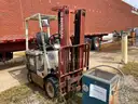 NISSAN FORKLIFT AND BATTERY CHARGER