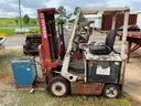 NISSAN FORKLIFT AND BATTERY CHARGER