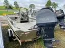 Aluminum Fishing Boat with Mercury Outboard, Trailer Included