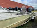 Aluminum Fishing Boat with Mercury Outboard, Trailer Included