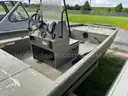 Aluminum Fishing Boat with Mercury Outboard, Trailer Included
