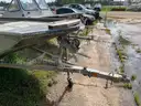 Aluminum Fishing Boat with Mercury Outboard, Trailer Included