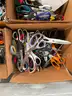 LOT OF KNIVES, SCISSORS, HAND TOOLS &#x26; CORK SCREWS