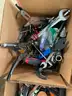 LOT OF HAND TOOLS, MULTI-TOOLS, KNIVES &#x26; KITCHEN UTENSILS