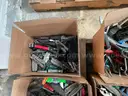 LOT OF KNIVES, MULTI-TOOLS &#x26; HAND TOOLS