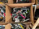 LOT OF HAND TOOLS, KNIVES &#x26; CORK SCREWS