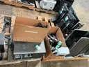 LOT OF COMPUTERS AND MONITORS AND MONITOR ARMS