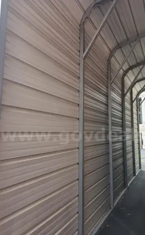 OFFSITE SALE - 12 x 26 x 12 - 4&#x27; Gauge Frame Carport - USED!