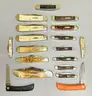 LOT OF 16 CASE POCKET KNIVES