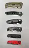 LOT OF 6 BENCH MADE POCKET KNIVES