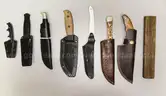 LOT OF 9 SPECIALTY SINGLE BLADE KNIVES