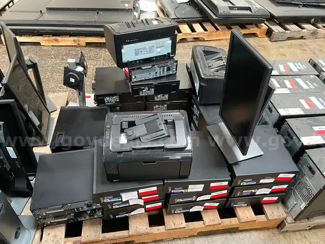 Lot of CPUs and Monitors