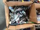 LOT OF HAND TOOLS, POCKET KNIVES &#x26; CORK SCREWS